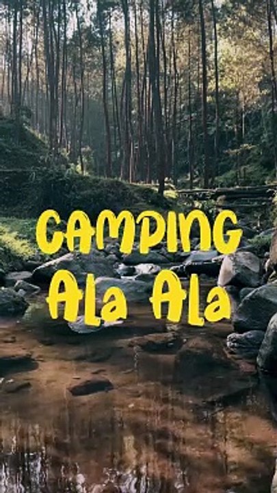 Camping tipis ala ala wkwk