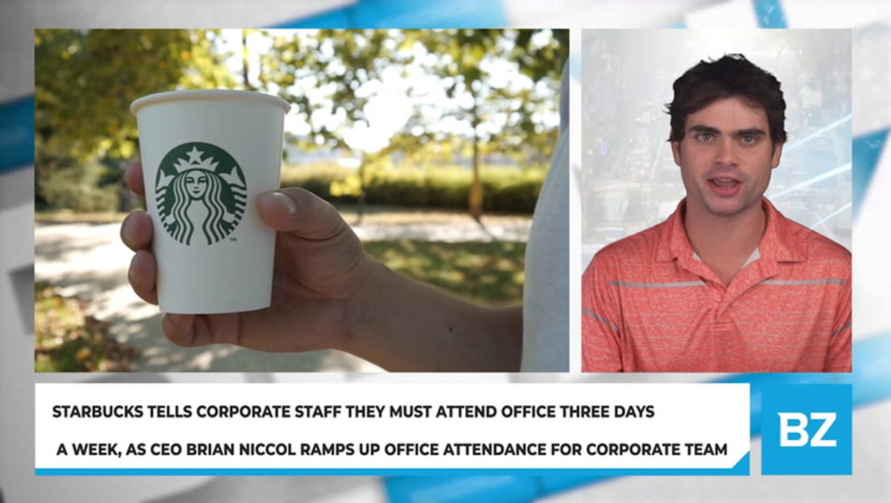 Starbucks Tells Corporate Staff They Must Attend Office Three Days A Week, As CEO Brian Niccol Ramps Up Office Attendance for Corporate Team