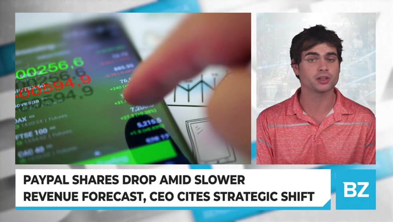 PayPal Shares Drop Amid Slower Revenue Forecast, CEO Cites Strategic Shift