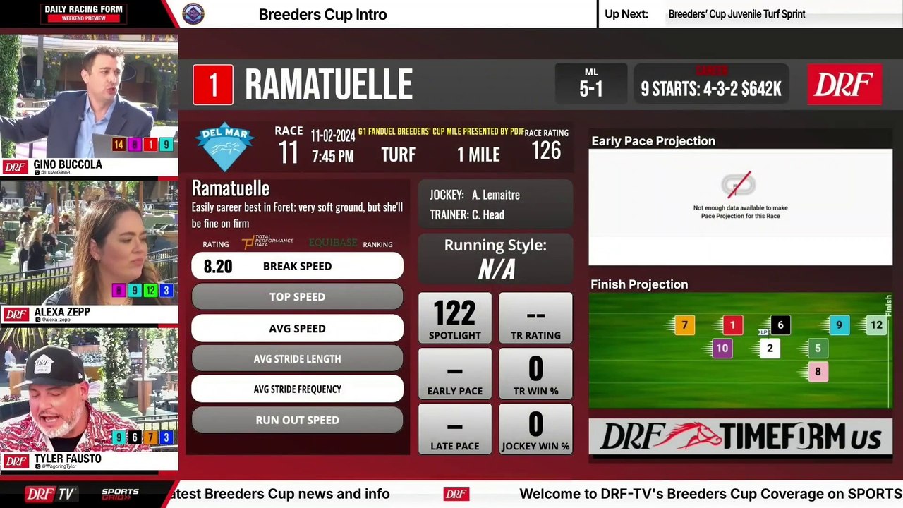 Breakdown of Breeders' Cup Race 11 Runners and Betting Tips