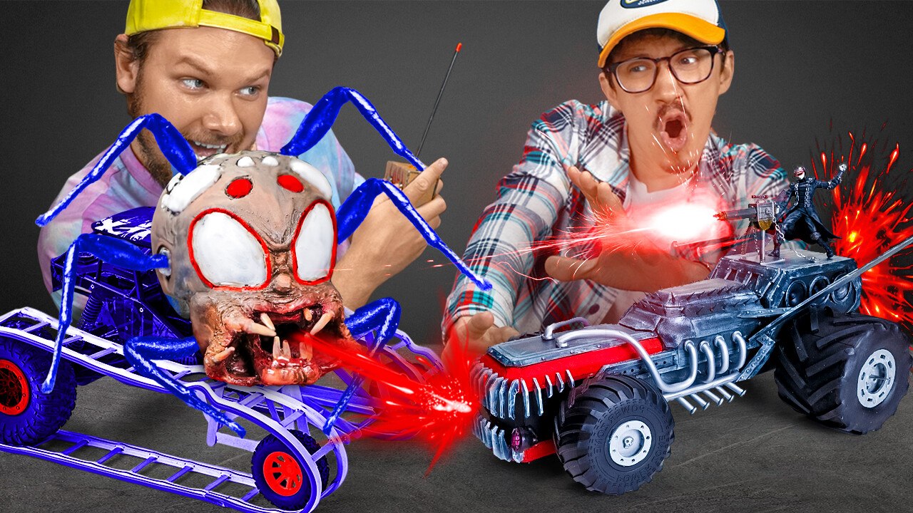 Sonic Car Challenge ️ Watch Us Build Cool RC Cars For Big Tracks