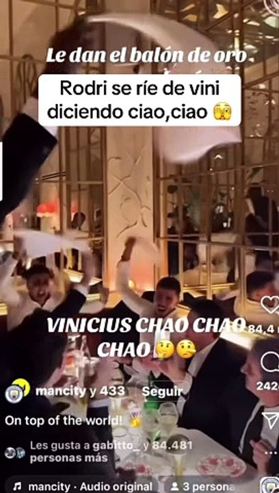 Rodri se rie de vini