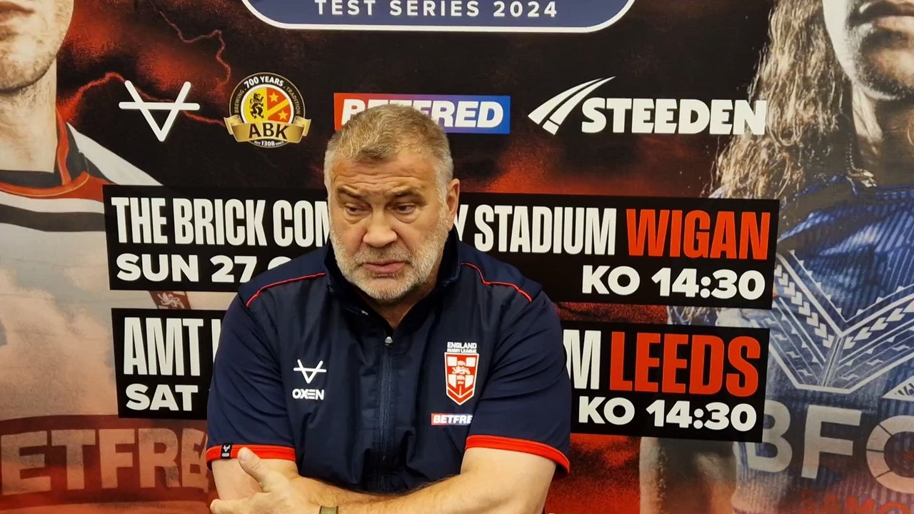 England rugby league coach Shaun Wane
