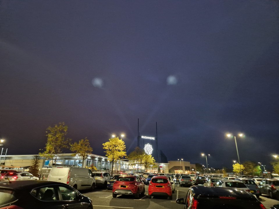 GHOSTLY LIGHTS AT RUSHMERE CRAIGAVON