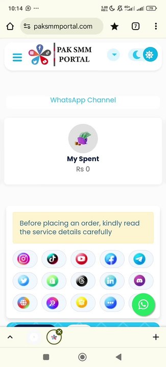 How to upload money to Paksmmportal
