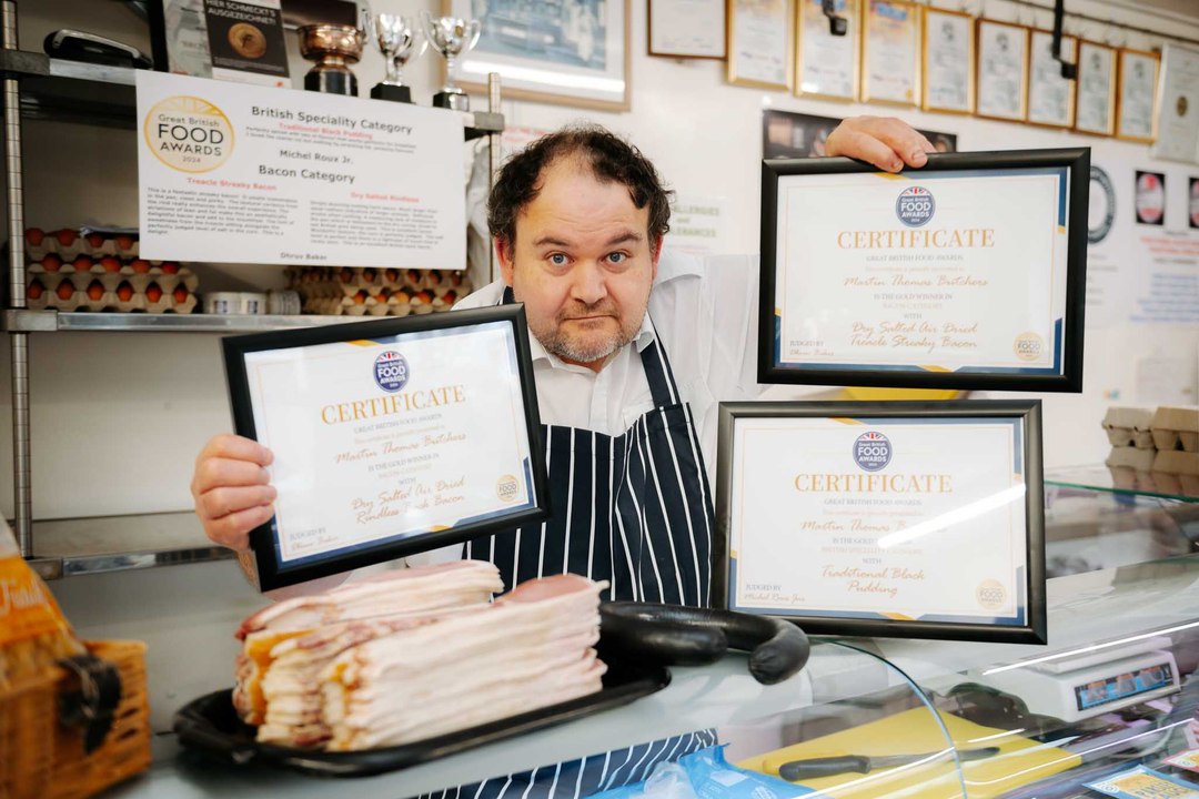 Wolverhampton Butcher Scoops Three Awards!