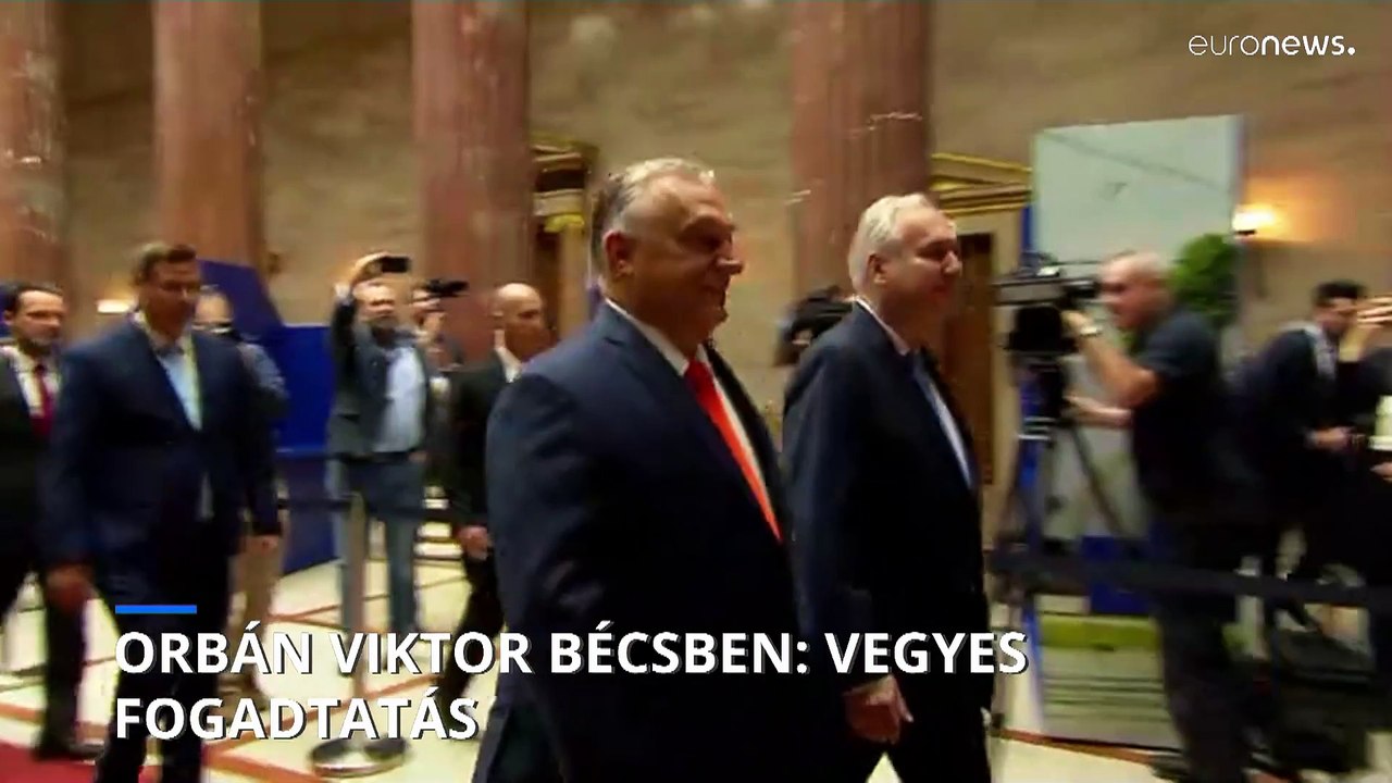 Orbán Viktor Bécsben – vegyes fogadtatás