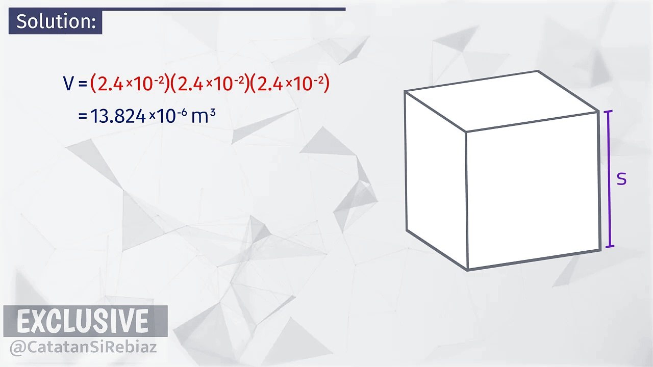 Significant Figures - Volume of a Cube