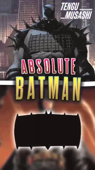 Aujourd’hui je te parle d’Absolute Batman. Un Batman de l’univers Absolute !
