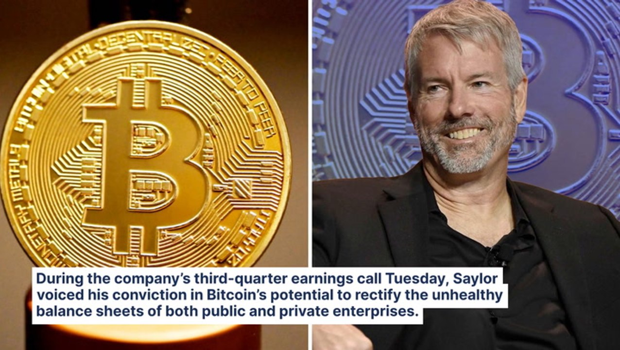 Michael Saylor Says Bitcoin Remedy To Fix Unhealthy Balance Sheets As MicroStrategy Unveils Massive $42B BTC Purchase Plan