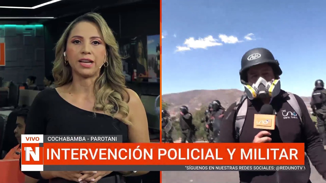 COCHABAMBA- PAROTANI: POLICÍA RETROCEDE