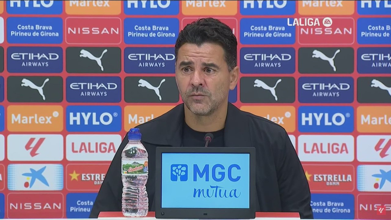 Míchel, rueda de prensa post partido Girona 4-2 Leganés