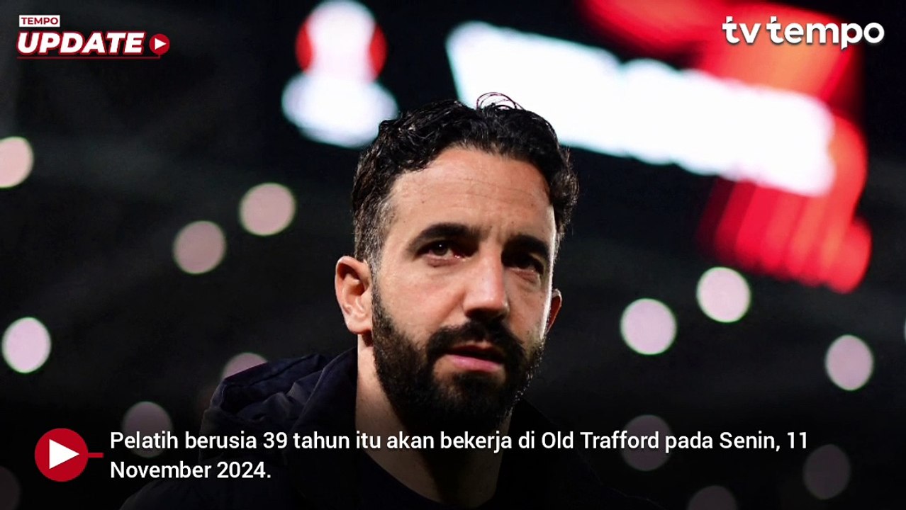 Profil Ruben Amorim, Manajer Baru Manchester United Pengganti Erik Ten Hag