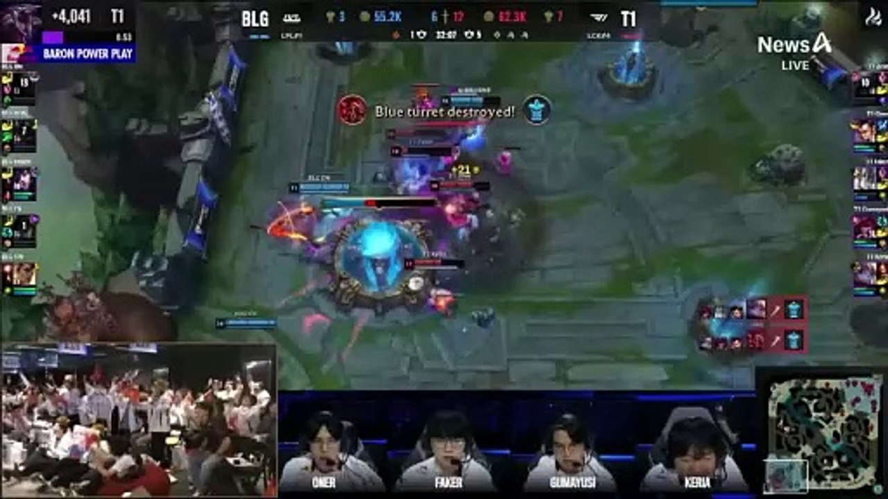 T1, ‘롤드컵’ 통산 5회 우승…MVP는 페이커