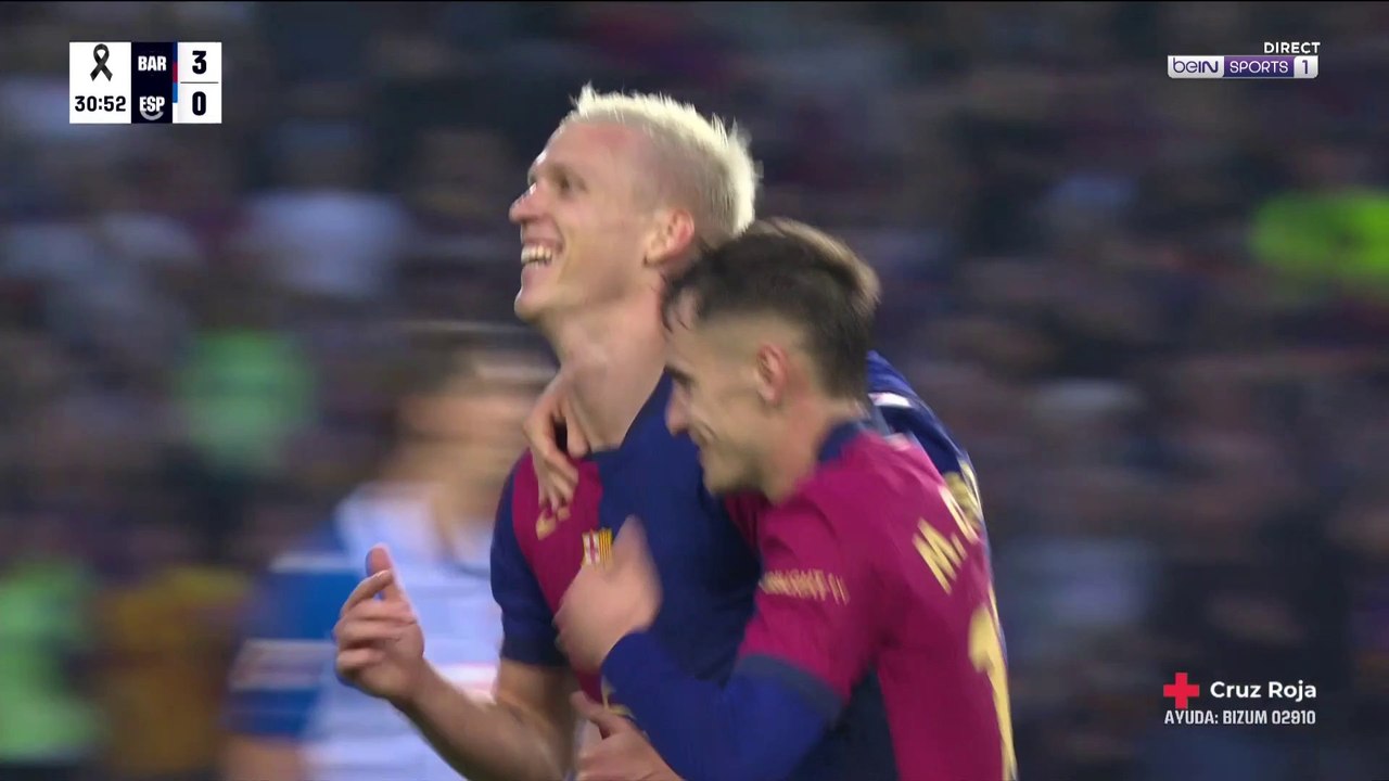 Le doublé pour Dani Olmo, le Barça s'envole !