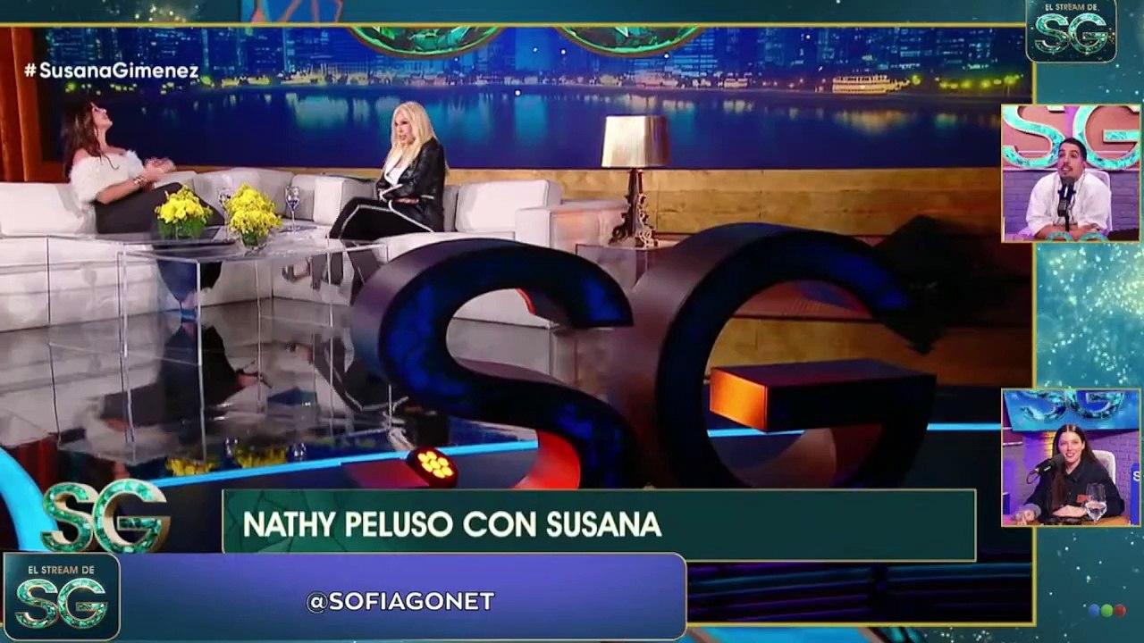 La pregunta al hueso de Nathy Peluso a Susana Giménez sobre Luis Miguel