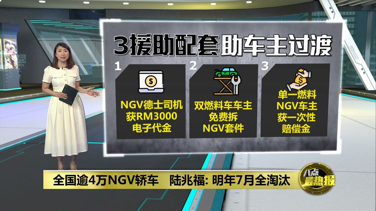 全国逾4万NGV轿车   陆兆福: 明年7月全淘汰