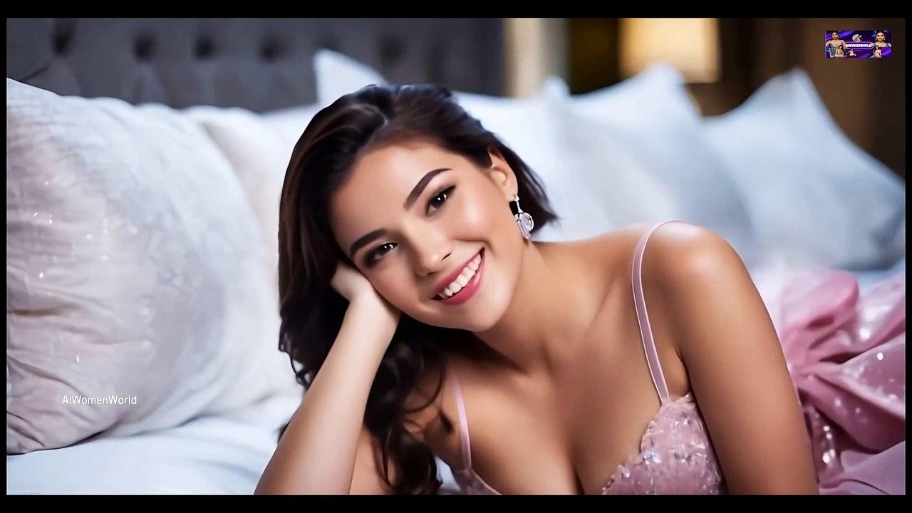 Very Beautiful AI Model Shanaya Photoshoot On Bed - AI Women World