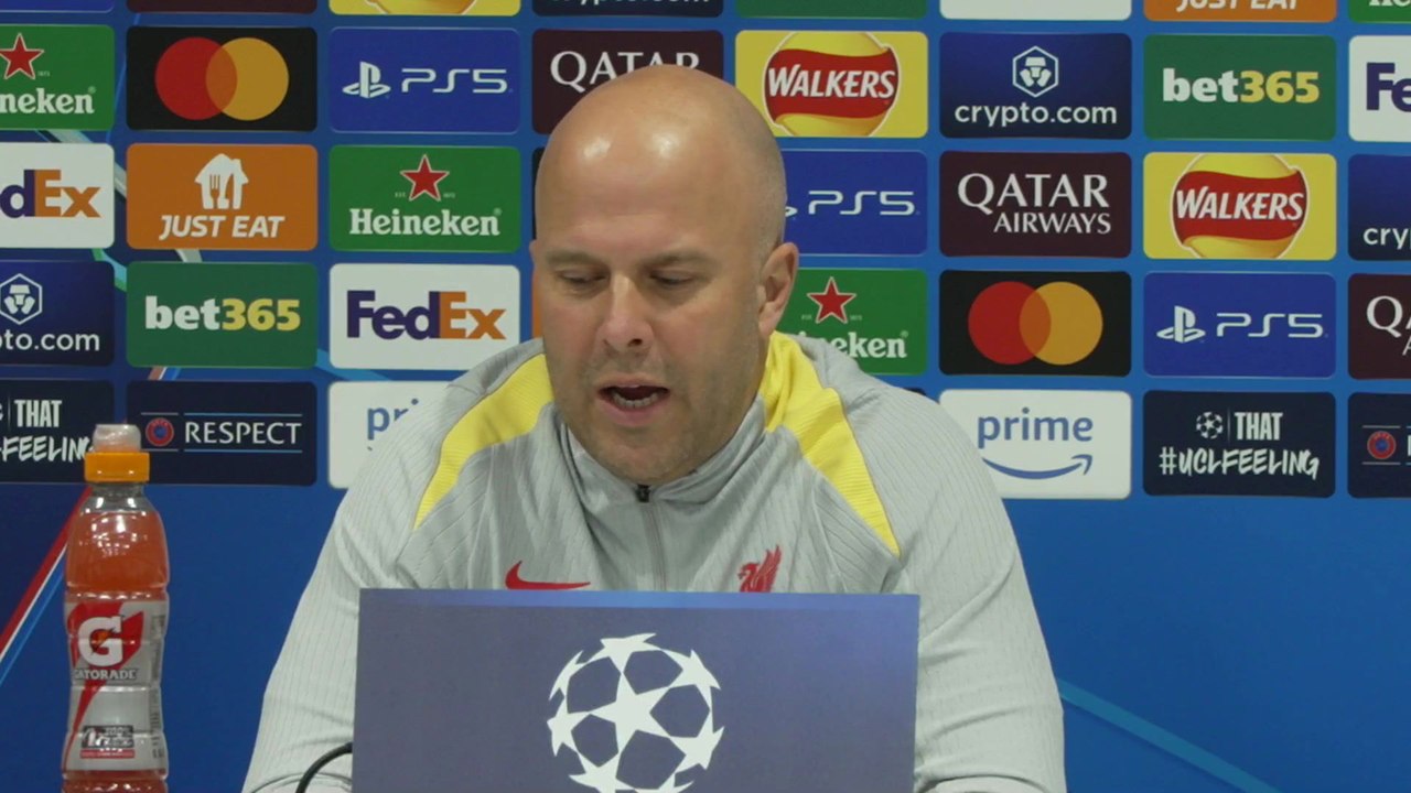 Arne Slot excited by Leverkusen champions League visit to Anfield