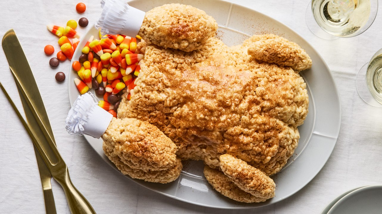 Our Krispie Turkey Is An Edible Masterpiece