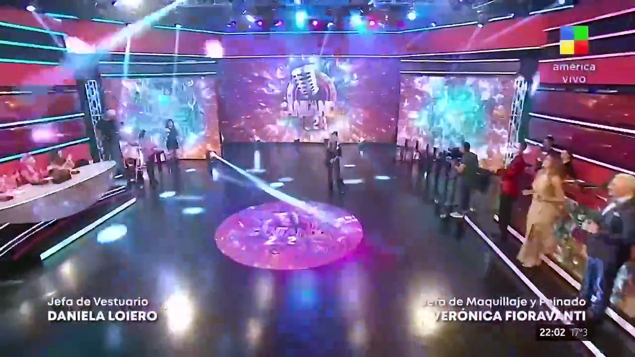 Inicio del programa en vivo