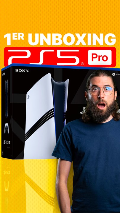 1ER UNBOXING PS5 PRO
