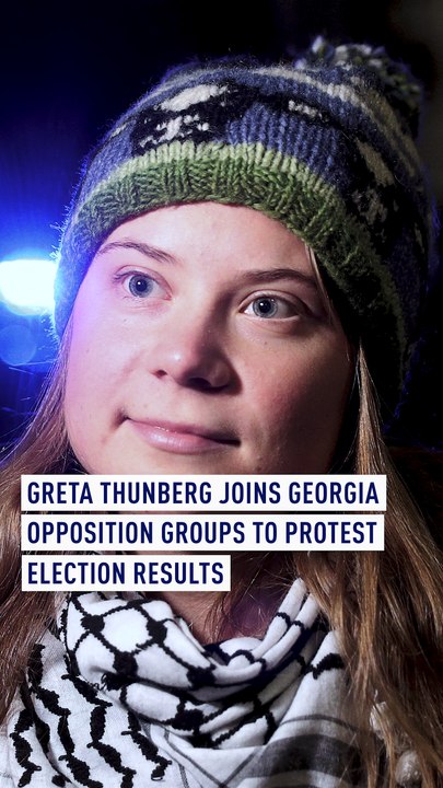 Greta Thunberg in Georgia
