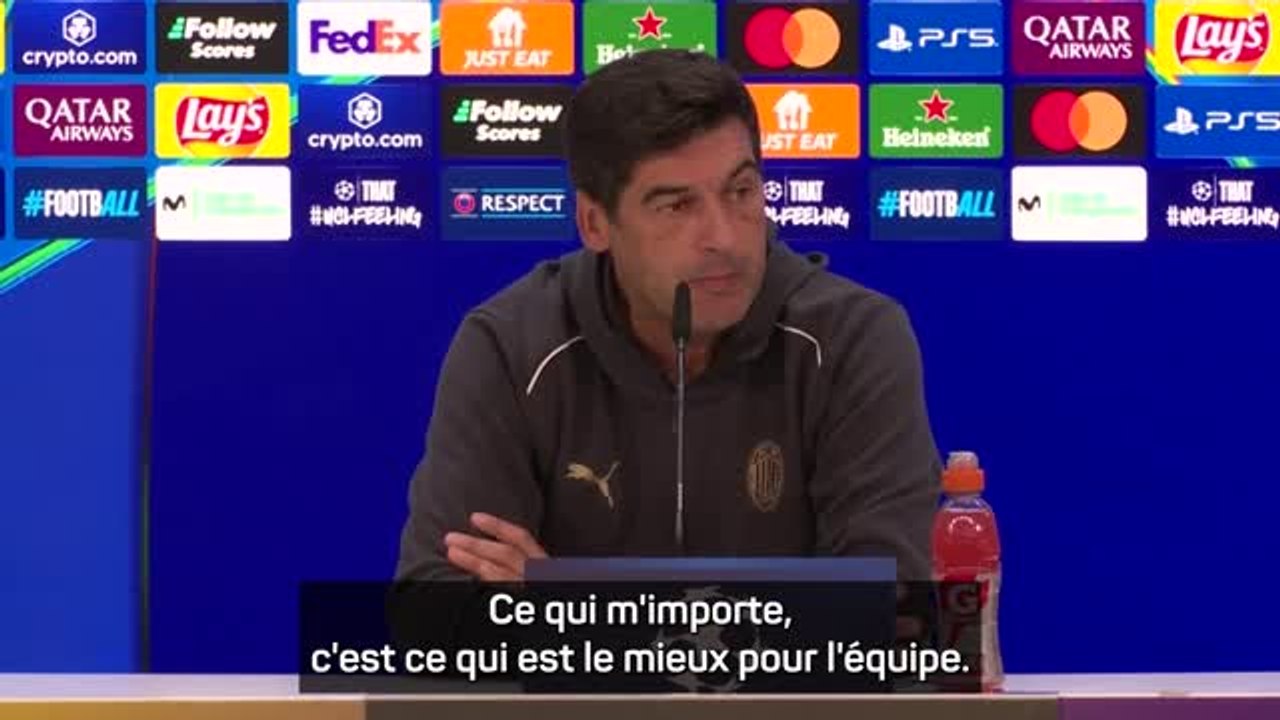 Milan - Fonseca : "Rafael Leão sera titulaire"