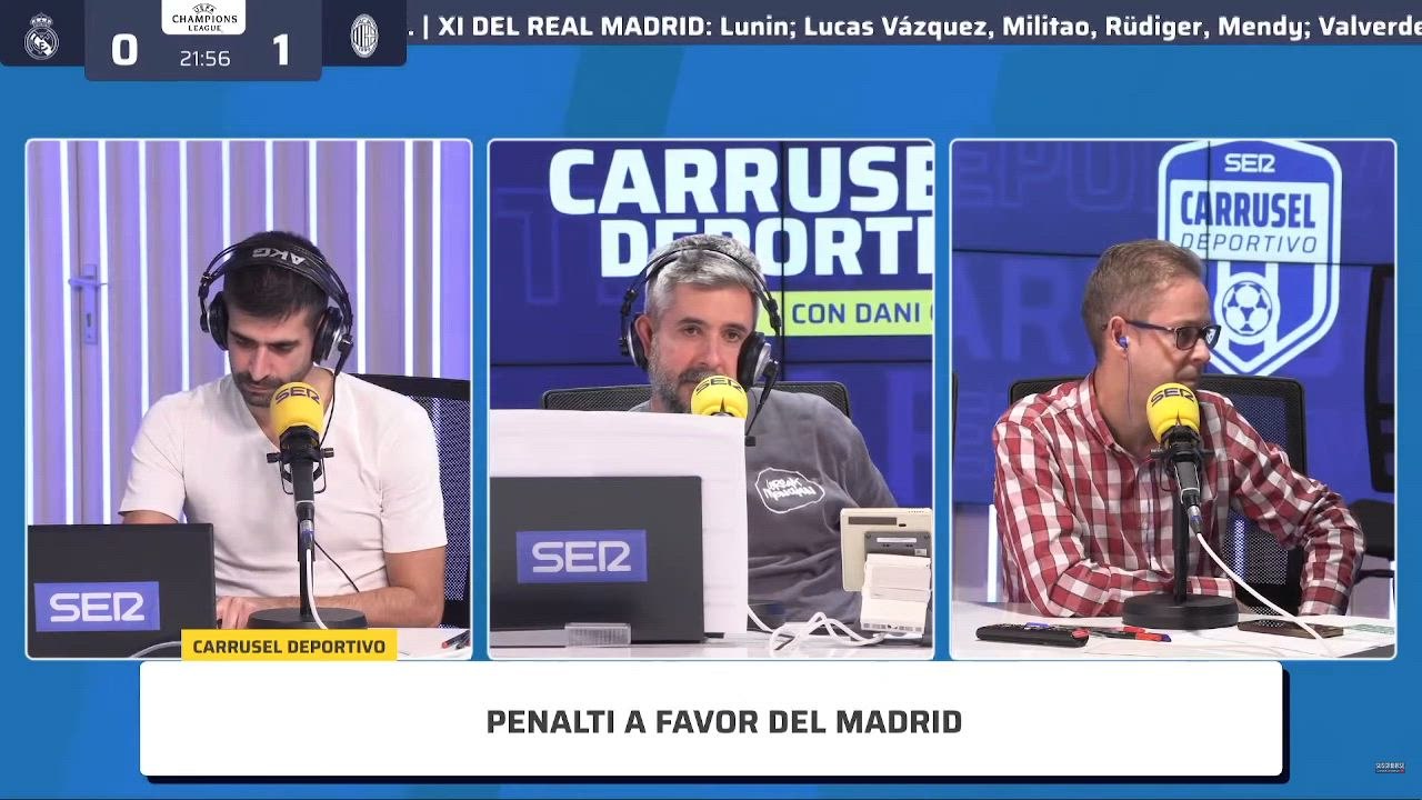 Gol Vinicius JR, Real Madrid 1 - AC Milán 2