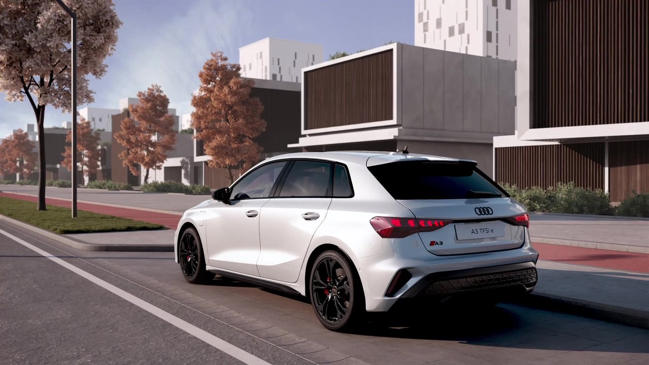 Audi A3 Sportback 45 TFSI e – PHEV mit DC-Ladetechnologie – Animation