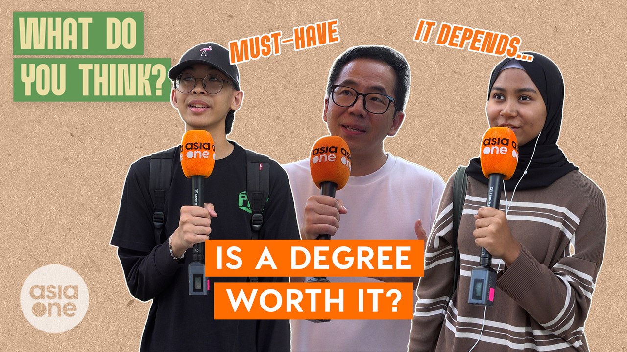 Singaporeans on pursuing higher education | What Do You Think?