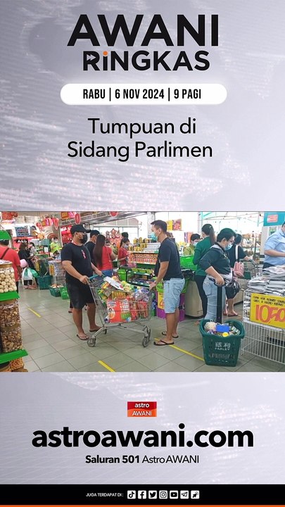 #AWANIRingkas 6 November 2024 | 9 AM