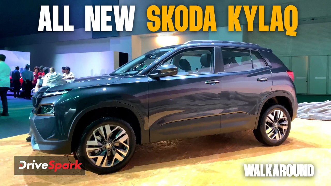 Skoda Kylaq Walkaround Video | Exterior Highlights | Interior & Tech | Powertrain | Vedant Jouhari