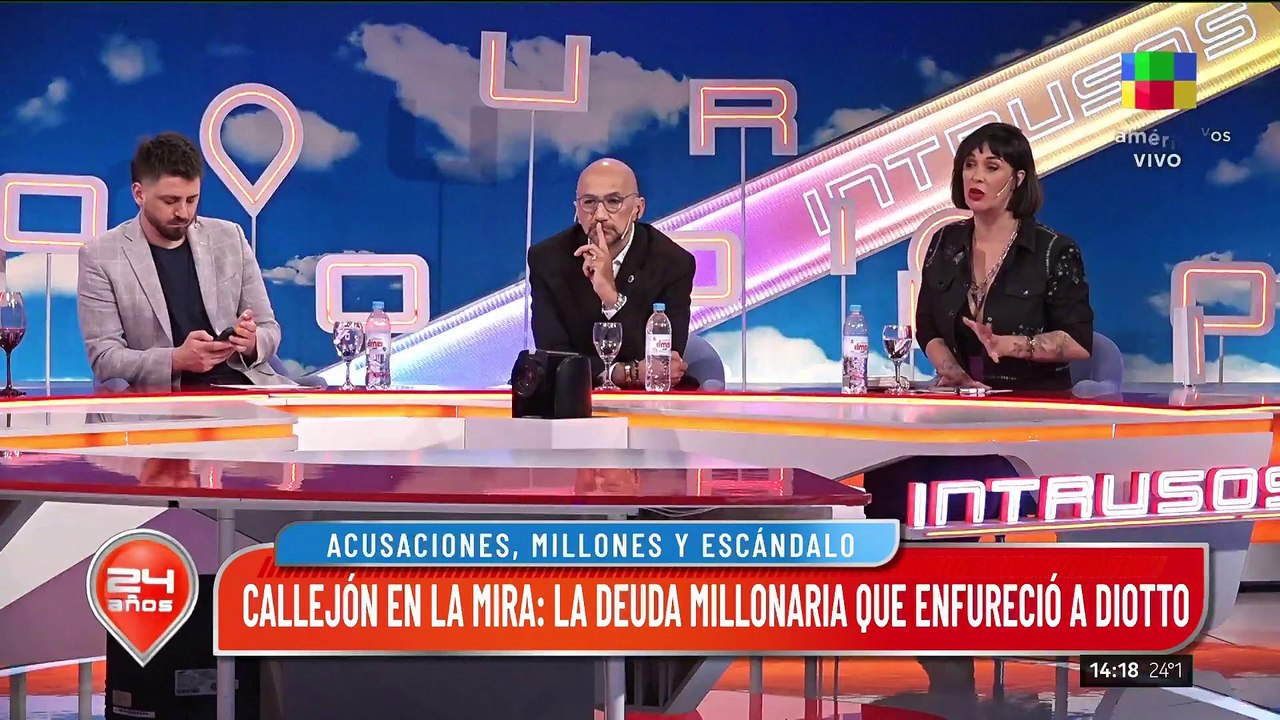 Ricky Diotto, durísimo contra Callejón por una deuda de $110 millones: "No se puede hablar con una pared"