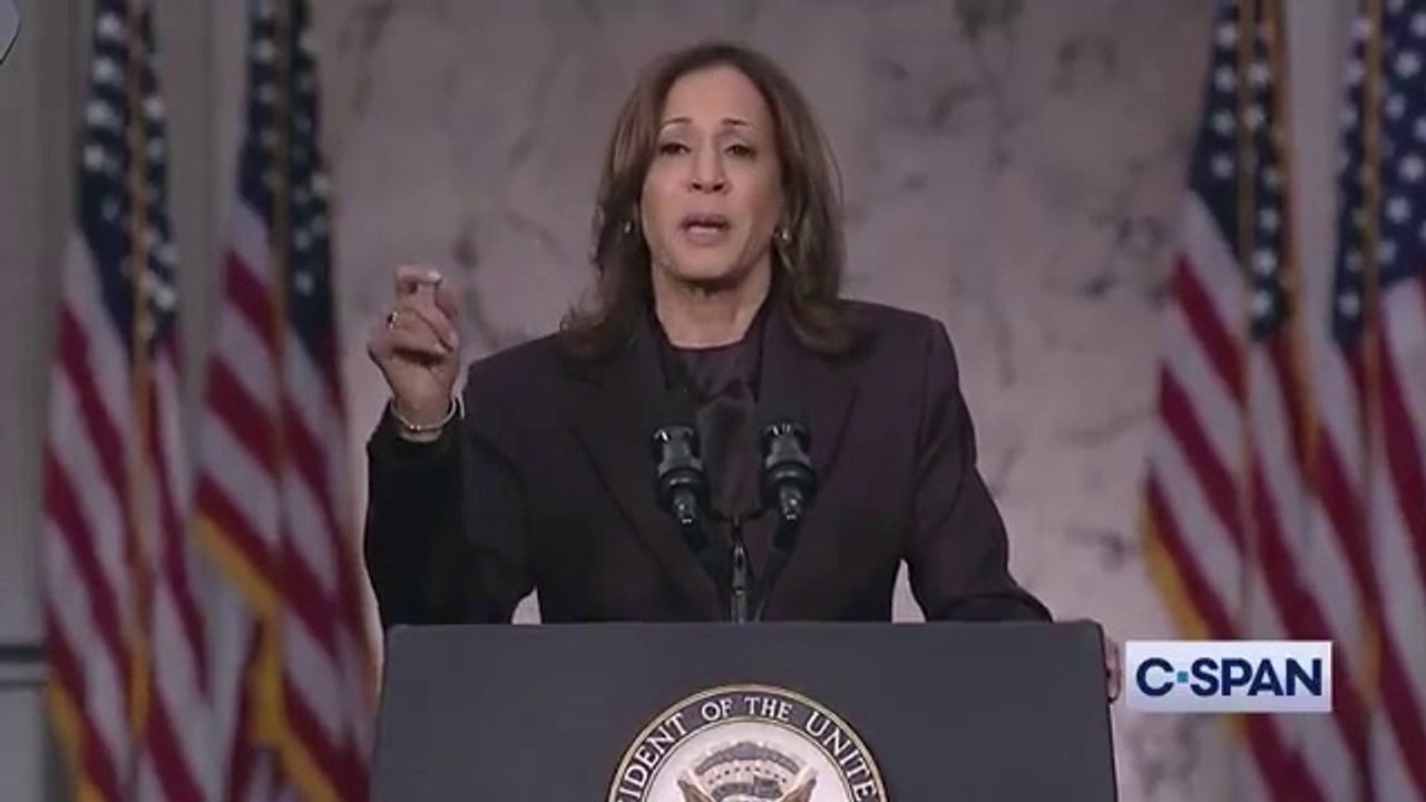 Kamala Harris makes concession speech