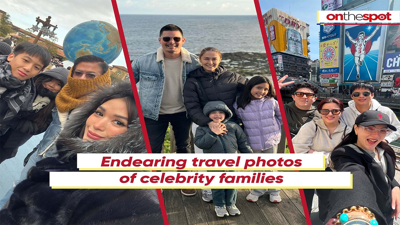 On the Spot: Endearing travel photos of celebrity families