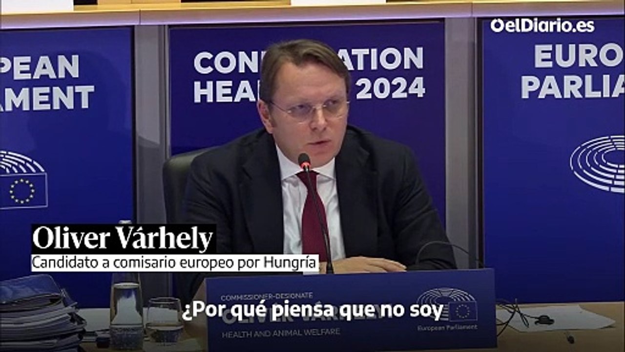 El comisario de Orbán, en su examen en la Eurocámara: “Tengo tres hijas y vivo con mi esposa, ¿no soy aliado de las mujeres?”