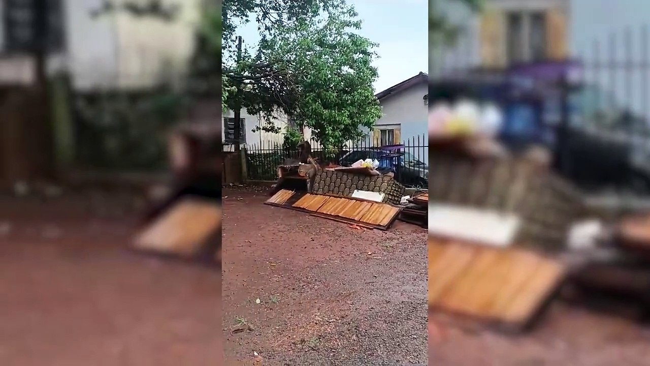 Quatro pessoas são detidas durante ação da PM após ocorrência de furto de porcelanato