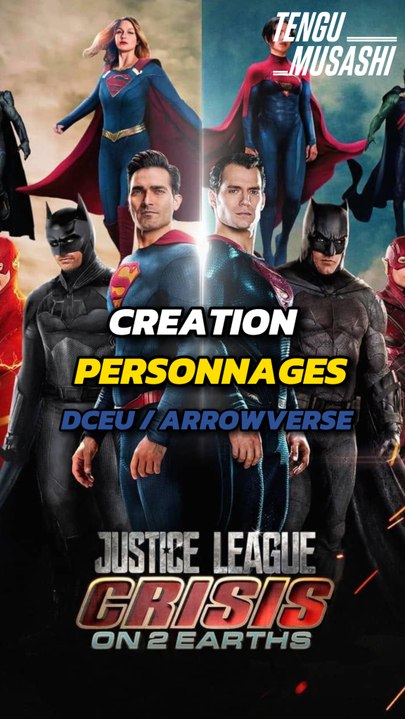 Je te cree le meilleur perso de l’arrowverse et du dceu