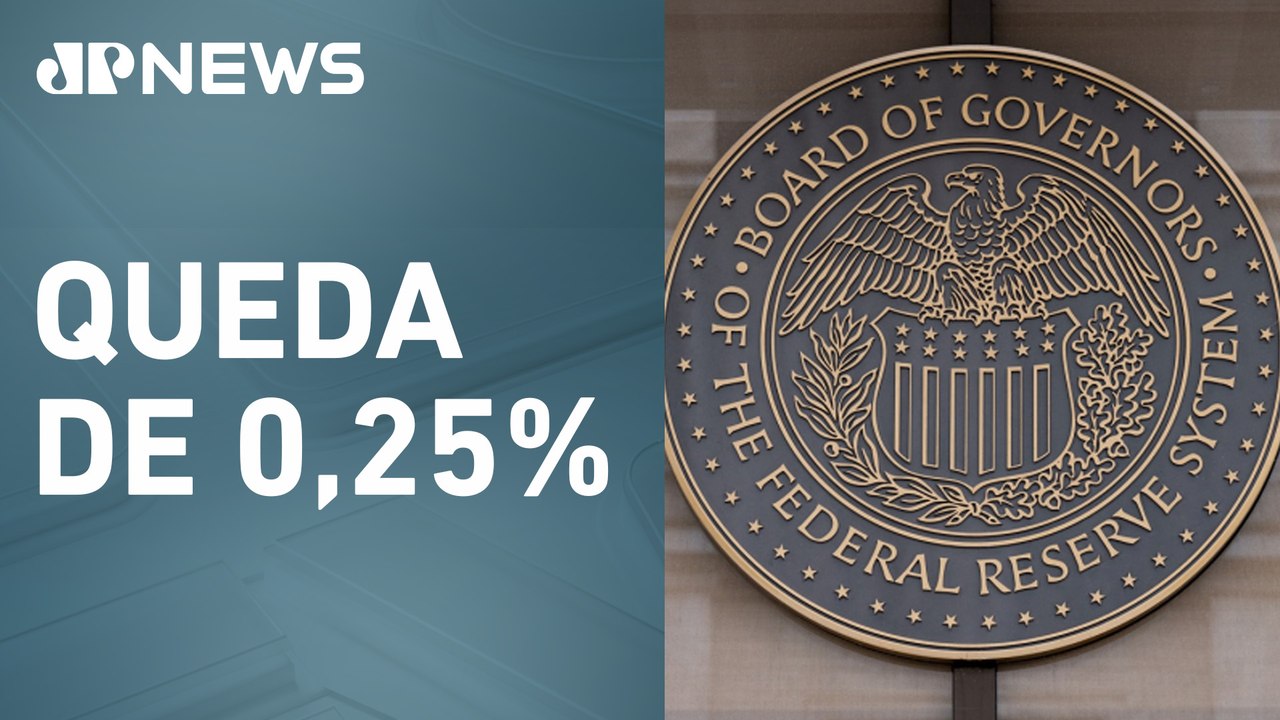 Fed promove corte menor na taxa de juros dos Estados Unidos