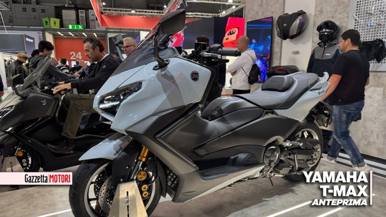 Yamaha T-Max: in scena a Eicma le novità per il 2025