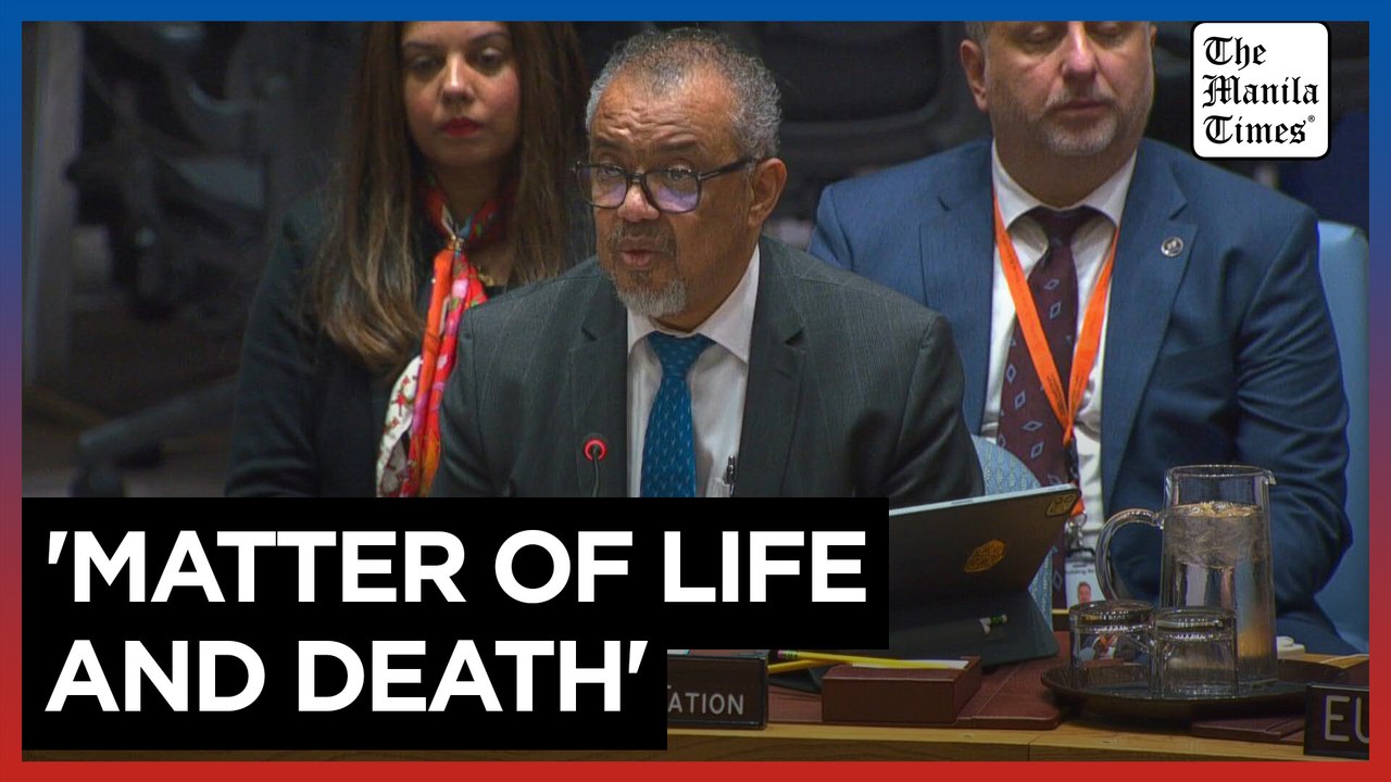 WHO chief warns of cyberattacks on health systems