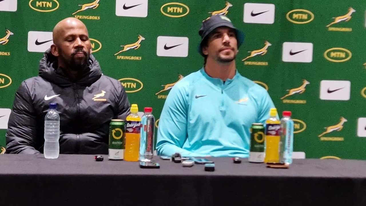 Springboks press conference
