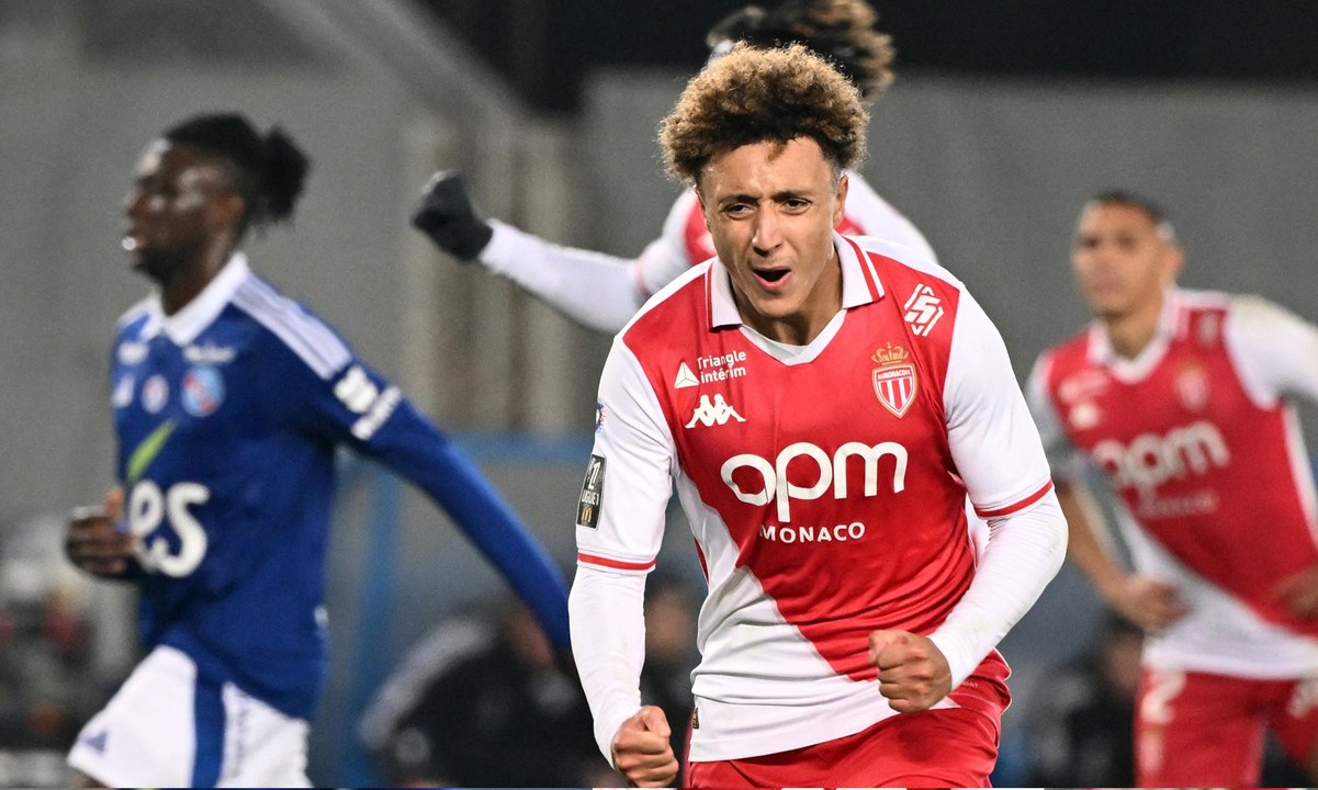 بن صغير يقود موناكو لفوز مثير على ستراسبورغ