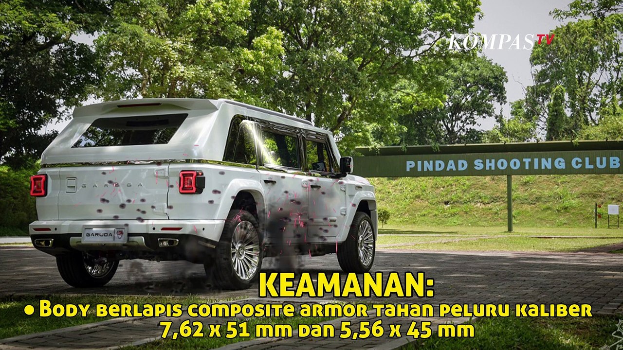 Anti Peluru! Begini Kecanggihan Mobil Kepresidenan Prabowo MV3 Garuda Limousine - INFOGRAFIS
