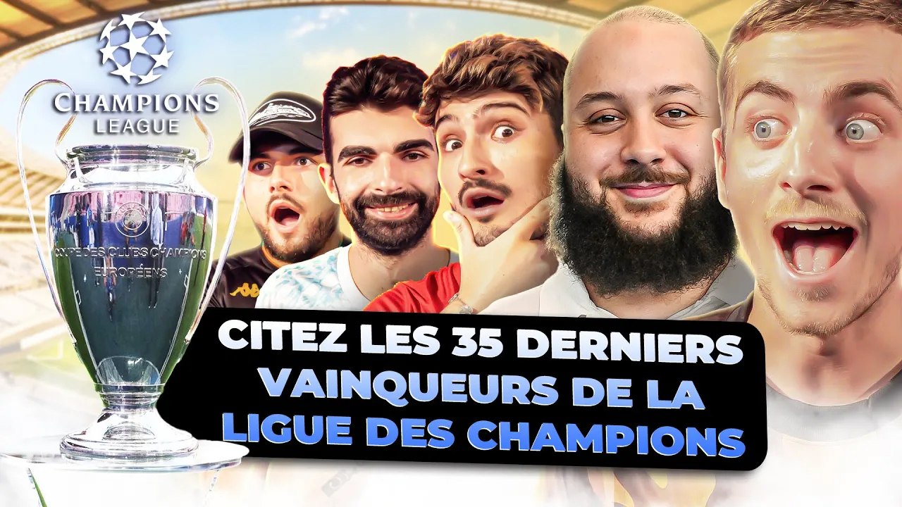 Le MEILLEUR quiz FOOT ft Zack Nani, Klemo & Foot Clash (Spécial Ligue des Champions)