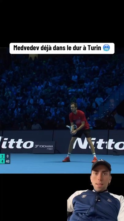 Daniil Medvedev s’incline en 2 sets contre Taylor Fritz 😕