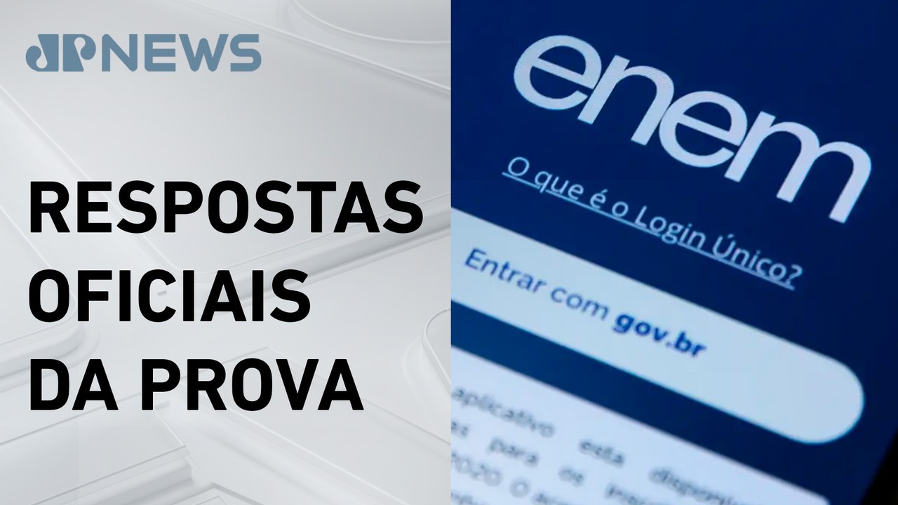 Divulgação do gabarito oficial do Enem será adiantada