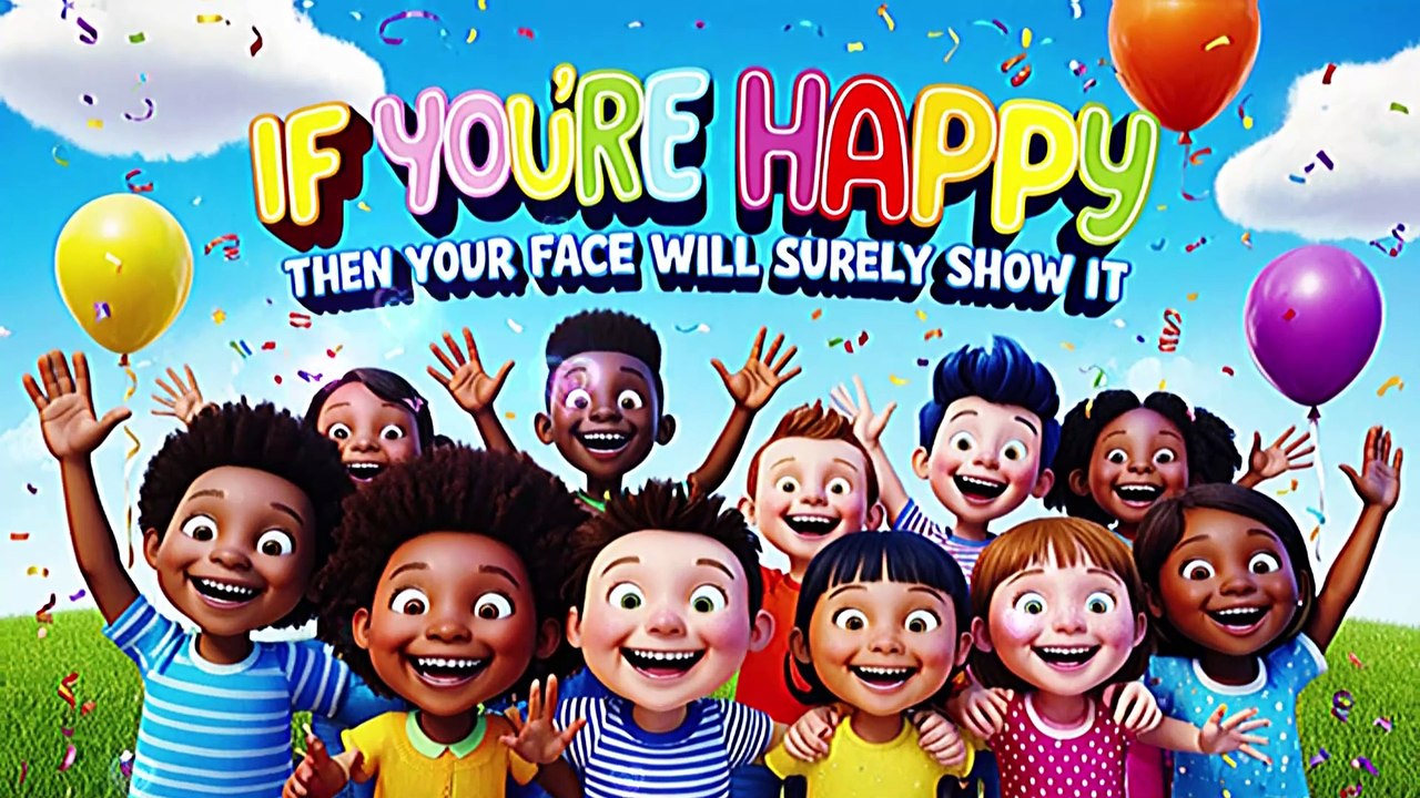 if you are happy and you know it clap your hands || HAPPY Kids Sing Along Clap Your Hands Nowour hands || Kids song