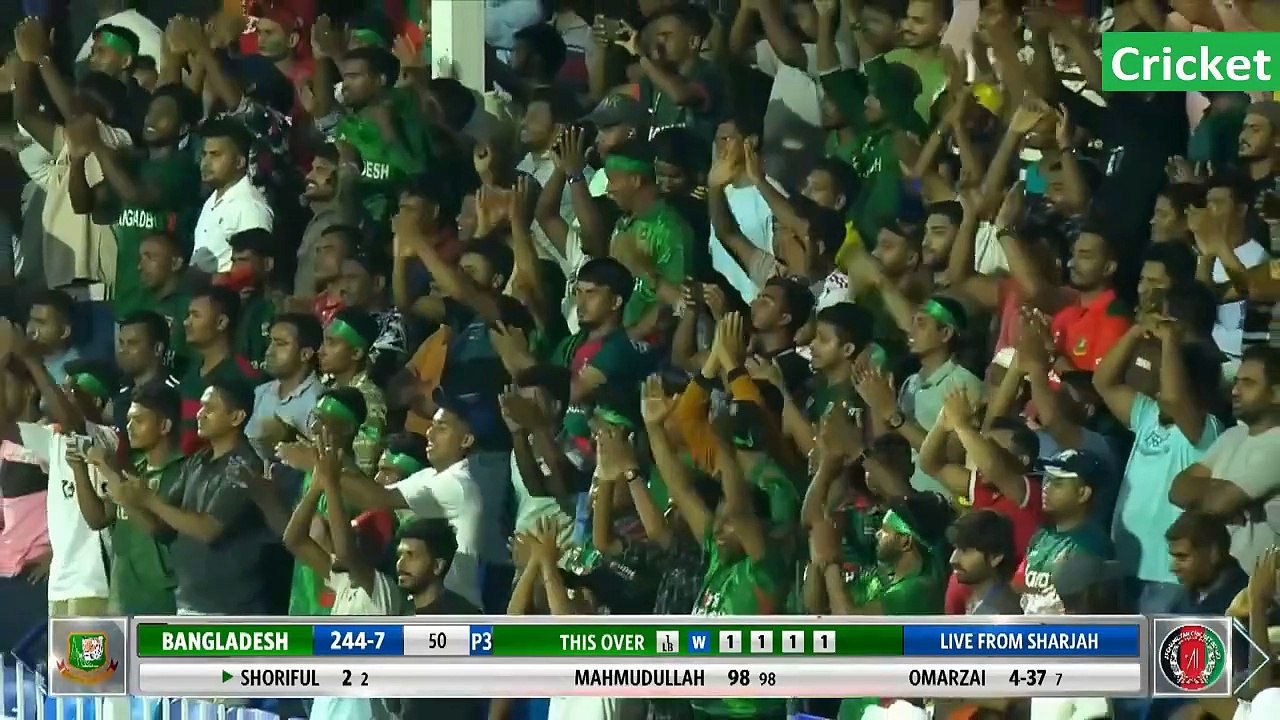 Afghanistan vs Bangladesh 3rd ODI Highlights 2024